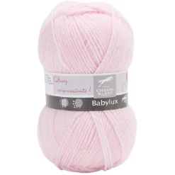 Gifi Fil à tricoter Babylx rose 50 g