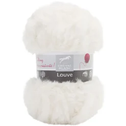 Gifi Fil à tricoter Louve blanc écru 50 g