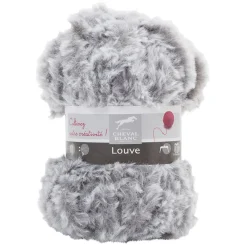 Gifi Fil à tricoter Louve gris 50 g