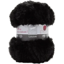 Gifi Fil à tricoter Louve noir 50 g