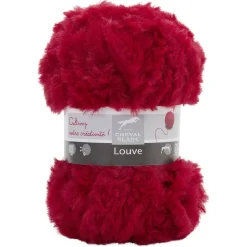 Gifi Fil à tricoter Louve rouge 50 g