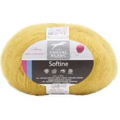 Gifi Fil à tricoter Softine jaune 50 g