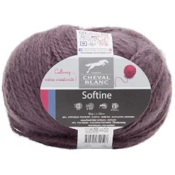 Gifi Fil à tricoter Softine violet 50 g