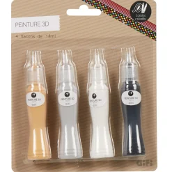 Gifi Flacon de peinture 3D x4