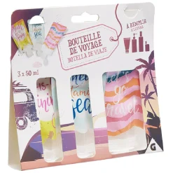 Hot Gifi Flacon de voyage 50 ml x3