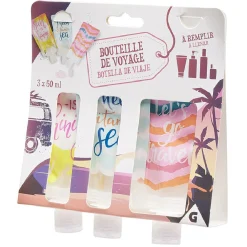 Hot Gifi Flacon de voyage 50 ml x3