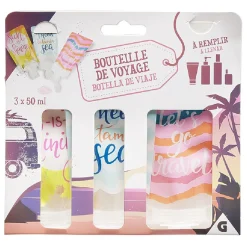Hot Gifi Flacon de voyage 50 ml x3