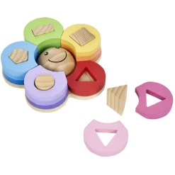 Gifi Jeux De Société Et Éducatifs<Fleur d'éveil en bois certifié FSC® Montessori