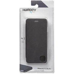 Folio pour Iphone 7/8 Noir*Gifi Sale
