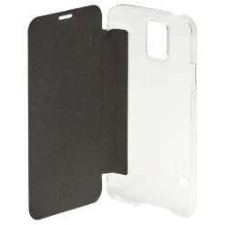 Folio transparent plastique pour samsung S5*Gifi Clearance