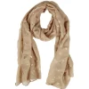 Sale Gifi Foulard imprimé feuille