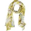 Discount Gifi Foulard imprimé feuille