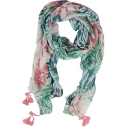Outlet Gifi Foulard imprimé tropical