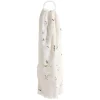 Online Gifi Foulard rose clair imprimé feuille dorée
