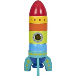 Gifi Jeux D'Imagination Et D'Imitation<Fusée en bois empilable en bois certifié FSC® Montessori