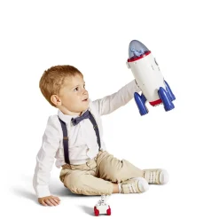 Outlet Gifi Fusée spatiale blanche