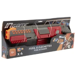 Gifi Jeux D'Imagination Et D'Imitation<Fusil + 4 fléchettes en mousse