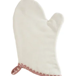 Best Gifi Gant de cuisine et manique rose beige