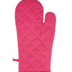 Discount Gifi Gant de cuisine et manique rose fuchsia
