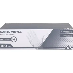 Best Gifi Gant en vinyle à usage unique x 100 taille M