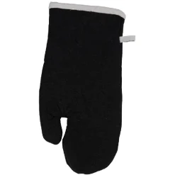 Discount Gifi Gant et manique de cuisine noir et gris