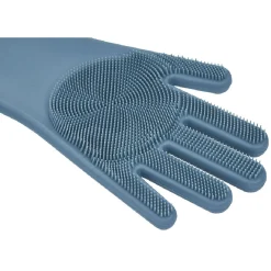 Online Gifi Gant pour vaisselle avec picots silicone bleu x2