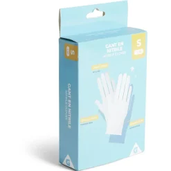 Hot Gifi Gants en nitrile taille S x10 bleu