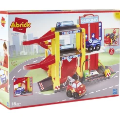 Gifi Jeux D'Imagination Et D'Imitation<Garage à 2 niveaux avec station essence + 2 voitures