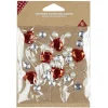 Gifi Gemme autocollante blanc et rouge