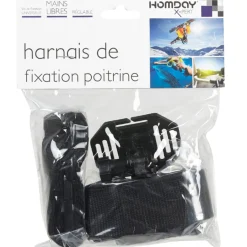 Harnais fixation poitrine pour caméra sport*Gifi Best