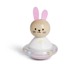 Gifi Eveil<Hochet bois et plastique Ø8xH8,6cm - 3 modèles