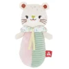 Gifi Eveil<Hochet guépard en peluche rose