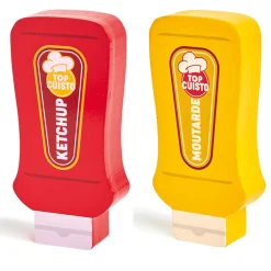 Gifi Jeux D'Imagination Et D'Imitation<Imitation condiment moutarde en bois