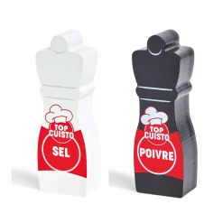 Gifi Jeux D'Imagination Et D'Imitation<Imitation condiment sel et poivre en bois
