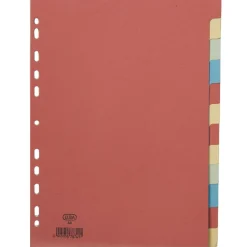 Intercalaire en carton A4 x12*Gifi
