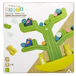 Gifi Eveil<Jeu arbre balancier animaux et formes en bois