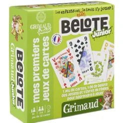 Gifi Jeux De Société Et Éducatifs<Jeu Belote Junior Grimaud Mes premiers jeux de cartes