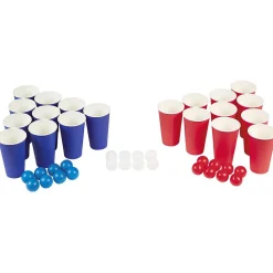 Jeu bière pong tricolore bleu blanc rouge*Gifi Best