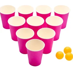 Jeu bière pong 24 verres + 24 balles*Gifi Hot