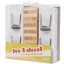 Jeu à boire la tour infernale bois*Gifi Discount
