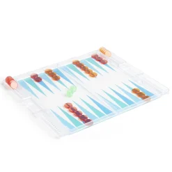Gifi Jeux De Société Et Éducatifs<Jeu de backgammon transparent 24,8x30cm