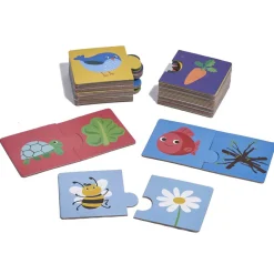 Gifi Jeux De Société Et Éducatifs<Jeu de cartes à associer animaux Qui mange quoi ? 40 pièces