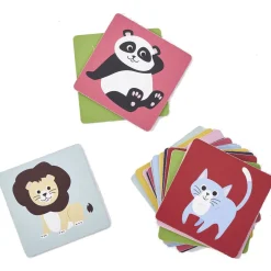 Gifi Jeux De Société Et Éducatifs<Jeu de cartes mémo géant animaux