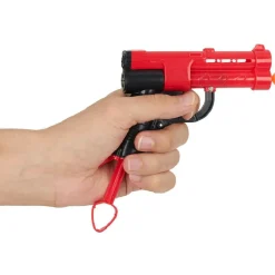 Jeu de cible pour toilettes avec pistolet fléchettes et cible*Gifi Hot