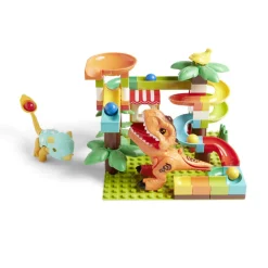 New Gifi Jeu de construction bloc 78 pièces avec 2 dinosaures et billes