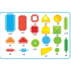 Gifi Jeux D'Imagination Et D'Imitation<Jeu de construction clip 150 pièces