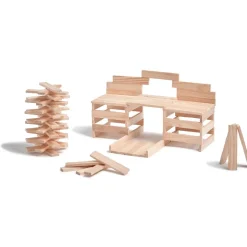 Gifi Jeux D'Imagination Et D'Imitation<Jeu de construction en bois 100 pièces