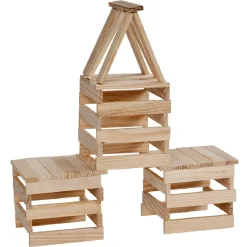 Gifi Jeux D'Imagination Et D'Imitation<Jeu de construction en bois 100 pièces