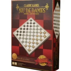 Gifi Jeux De Société Et Éducatifs<Jeu de dames bois