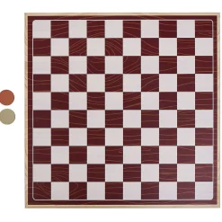 Jeu de dames en bois*Gifi New
